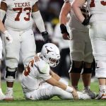 Arch Manning injury update: Texas QB leaves MSU game after hard hit