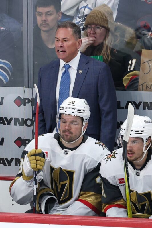 Vegas Golden Knights fire coach Bruce Cassidy, hire John Tortorella